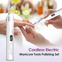 Profesional Eléctrico Pulidora De Uñas Con Brocas Para Eliminación De Piel Muerta Y Grabado Arte Sandía De Manicura Máquina De Fregado De Uñas - details 2