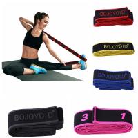 Banda De Yoga Para Estiramiento De 8 Secciones Con Elasticidad Alta Y Doble Capa Para Fitness Y Danza Bandas De Resistencia Para Entrenamiento De Pecho Y Piernas Unisex - details 0