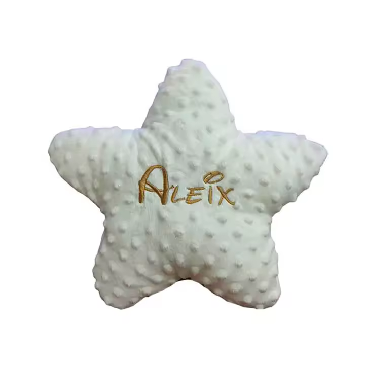 personalizameatugusto estrella suave topito con el nombre del bebe - 1