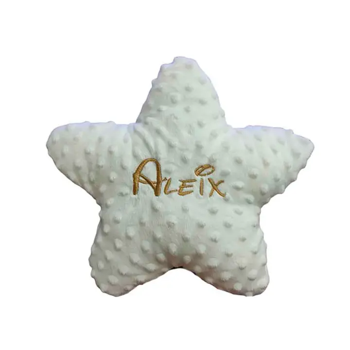 personalizameatugusto estrella suave topito con el nombre del bebe - 1