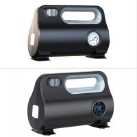 Bomba De Aire Eléctrica Portátil Para Coches Motocicletas Bicicletas Y Balones Inflador De Neumáticos Con Luz LED 12V - details 2