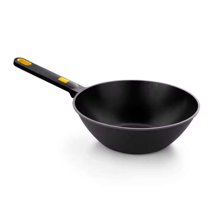 Sartén BRA Profesional A122331 Wok Daily Pro 28cm - Negro - 1