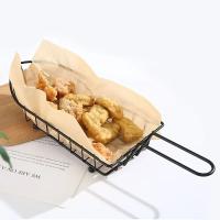 Cesta De Freír Para Cocina Herramienta De Cocina Red De Malla Para Patatas Fritas Y Chips Contenedor De Almacenamiento De Alimentos Con Mango Para BBQ Francés En Casa - details 16