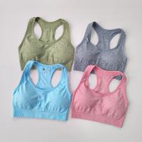 Sujetador Deportivo Para Mujer Con Almohadillas Push up Top De Yoga Fitness Running Transpirable Sin Costuras Modelo W1222 - details 1