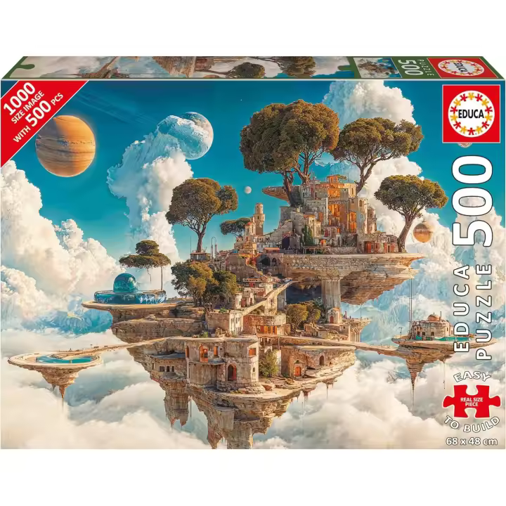 Educa Puzzle 500 Plus Reino de las Nubes Medidas: 68 x 48 cm. Educa 20230 - 1