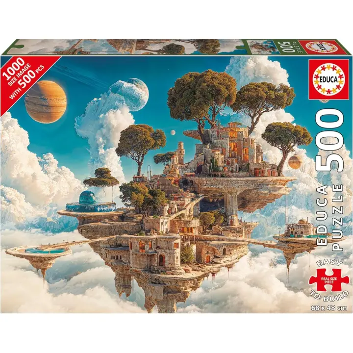 Educa Puzzle 500 Plus Reino de las Nubes Medidas: 68 x 48 cm. Educa 20230 - 1
