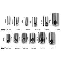10pcs Tornillos De Acero Inoxidable Para Joyería DIY 0.9mm-4mm Cerraduras Para Cordones Accesorios Para Pulseras De Cuero - details 0
