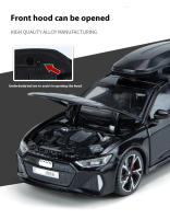 Modelo De Coche De Aleación Aodi RS6 Quattro Estación Wagon 1:32 Con Sonido Y Luz Regalo De Juguetes Decorativos Para Niños Vehículo Diecast Metal - details 5