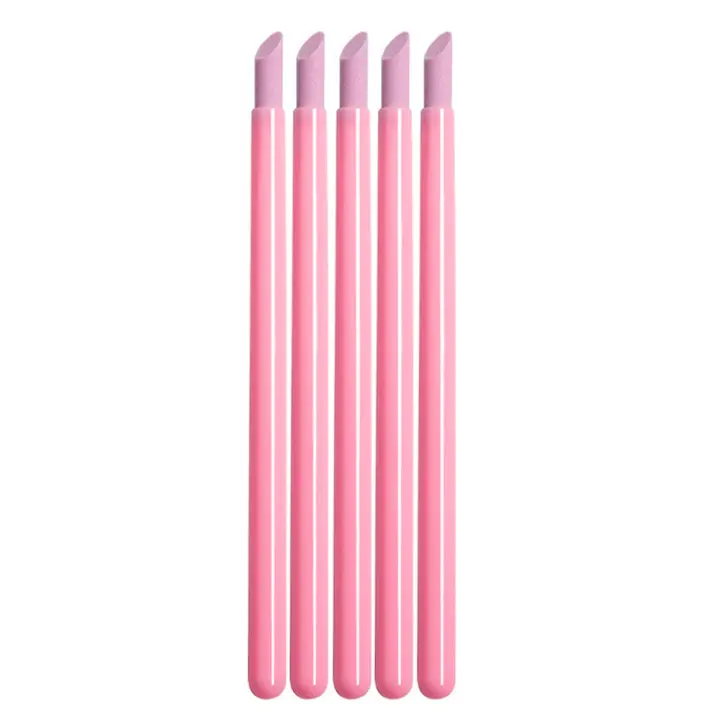 Rodillos De Arco Íris Para Uñas Y Cutícula Eliminador De Piel Muerta Ligero Portátil Herramientas De Manicura Perfecto Regalo - 1