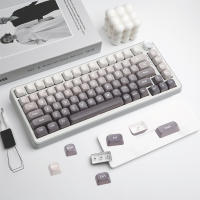 Nuevo Set De Keycaps MOA Gradient Grey PBT 134 Teclas Para Teclados Con Switches Cherry Gateron MX 5-lados Sublimación - details 1