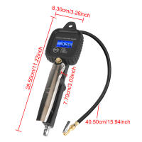 Medidor De Presión De Neumáticos Digital Universal Accesorio De Automóvil Precisión Alta Para Inflado Y Monitoreo De Coche - details 61