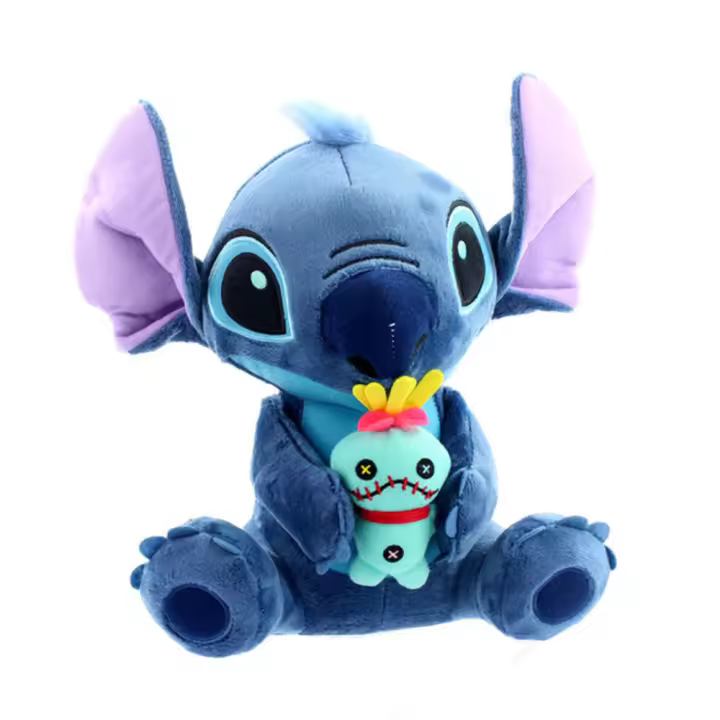 Muñeco De Peluche Stitch De Disney Kawaii Anime Lilo & Stitch Muñeco De Algodón PP Para Niños Regalo De Cumpleaños - 1