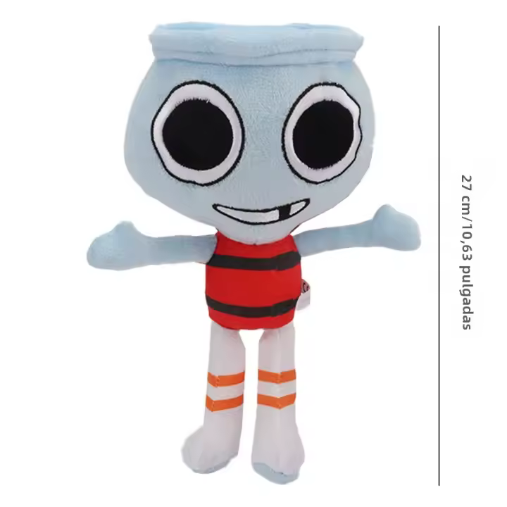 Muñeco De Peluche Dandy's World Finn Y Glisten Película Animada Juguete De Peluche Kawaii Para Niños Regalo De Cumpleaños - 1