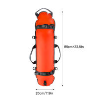 Flotador De Seguridad Inflable Para Escuba Con Bandera De Diversión Máxima De 78LBS Para Pesca Con Arco Y Natación - details 2