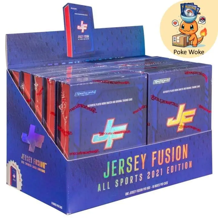 Jersey Fusion - Blister All Sports 2021 - Azul - Inglés - Cartas Pokemon Originales Tcg - 1