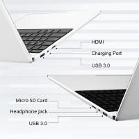 Portátil Ninkear N15 Air, pantalla IPS de 15.6'' 1920*1080, Intel N95 4 núcleos 3.4GHz, 16GB RAM 512GB SSD, WiFi Bluetooth de banda dual 4.2, 2*USB3.0 1*HDMI 1*Ranura para tarjeta Micro SD, Batería de 44Wh, 180° Abierto y cerrado, Teclado retroiluminado, - details 12
