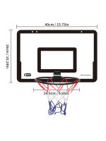 Estándar De Baloncesto Plegable Para Niños Silencioso Y No Permeable Montado En La Pared Para Actividades Interiores Y Exteriores Incluye Baloncesto - details 8