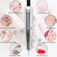 Máquina De Uñas Eléctrica Recargable 45000 RPM Con Conjunto De Corte Y Archos Kit De Archos De Uñas Portátil Para Salon De Uñas - details 10