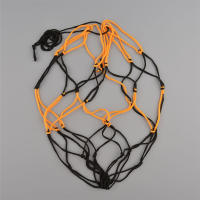 Bolsa De Red De Deporte Multisporta Duradera Para Baloncesto Voleibol Fútbol Y Soccer En Color Negro Y Amarillo Tamaño Estándar - details 1