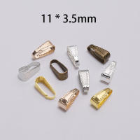 100pcs Conectores De Hebilla Para Joyería Clavos De Talla Bails De Melón Suministros De Pendantes De 7 8 10mm En Metal - details 12