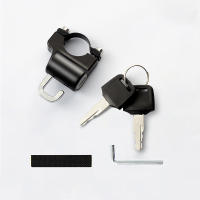 Cerradura De Seguridad Para Sombrero De Motocicleta Antirrobo Para Bicicleta Y Scooter Eléctrico Accesorios De Moto Fácil Instalación Equipos De Ciclismo - details 6