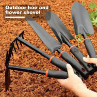 Shovel/Hoe/Rake De Hierro Multifuncional Para Jardinería Herramienta De Plantación Doble Cara Para Rascar Plantar Y Transplantar - details 1
