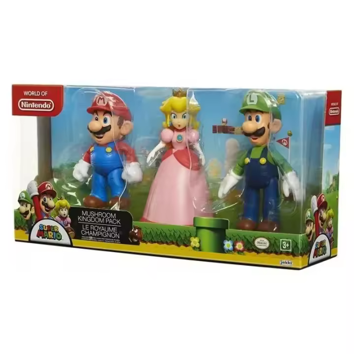 Blister de Figuras Super Mario Reino Champiñón 64511 - 1