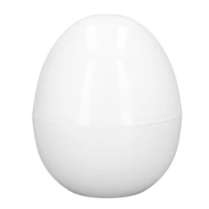 Cocedor De Huevos Duros 4 Huevos Capacidad Diseño Compacto Material ABS Función Microondas Hervidor De Huevos Herramienta De Cocina - 1