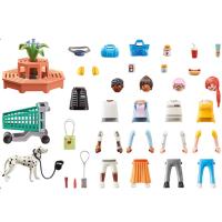 Playmobil 71541 my life my figures de compras más de 1000 combinaciones shopping en el centro comercial mylife - details 3