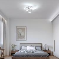 Panel de Tecnología LED Moderno, Tecnología LED 20W Blanco Moderno, Tecnología de Decoración Floral para Dormitorio Cafetería, Pasillo Balcón, 24 x 11CM, 6500K Blanco [Clase de Eficiencia Energética] - details 3