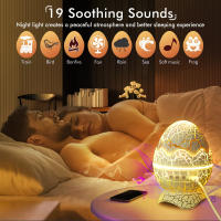 Lámpara Proyector De Huevos De Dinosaurio Con Altavoz Bluetooth Y Control Remoto Luz Nocturna Estelar Para Decoración De Habitaciones Infantiles - details 10