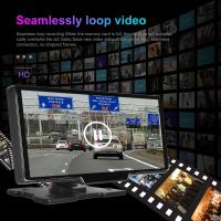 Podofo-cámara trasera HD DVR para coche, Control de voz, Wifi, Android, Auto y Carplay, tablero de recortes de vídeo, BT, FM, espejo de coche, 10,26" - details 10