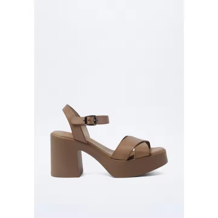 Sandalia de mujer taupe Porronet 2920 - 1