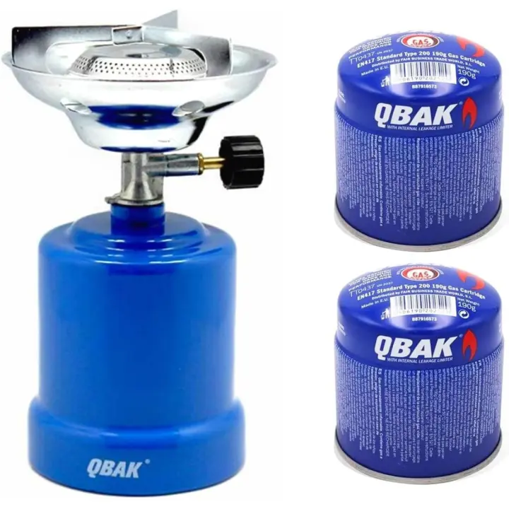 C.A - Kit Portátil para Cocina de Exterior – Cabezal Compacto + 2/6 Recambios 190g - 1