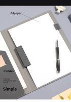 Carpeta De Negocios A4 De PU Para Guía De Servicio De Hotel Carpeta De Ventas Con Clip Para Contratos Y Menús - details 1