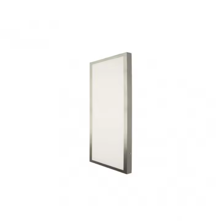 Plafon LED FABRILAMP 36w 4000k 3,5x30x60 Cm Plano Niquel 3060lm - 1