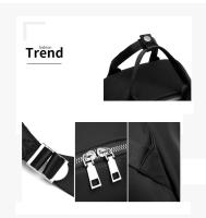 Mochila Oxford de viaje impermeable para mujer, bolso escolar conciso informal, de alta calidad, a la moda - details 11