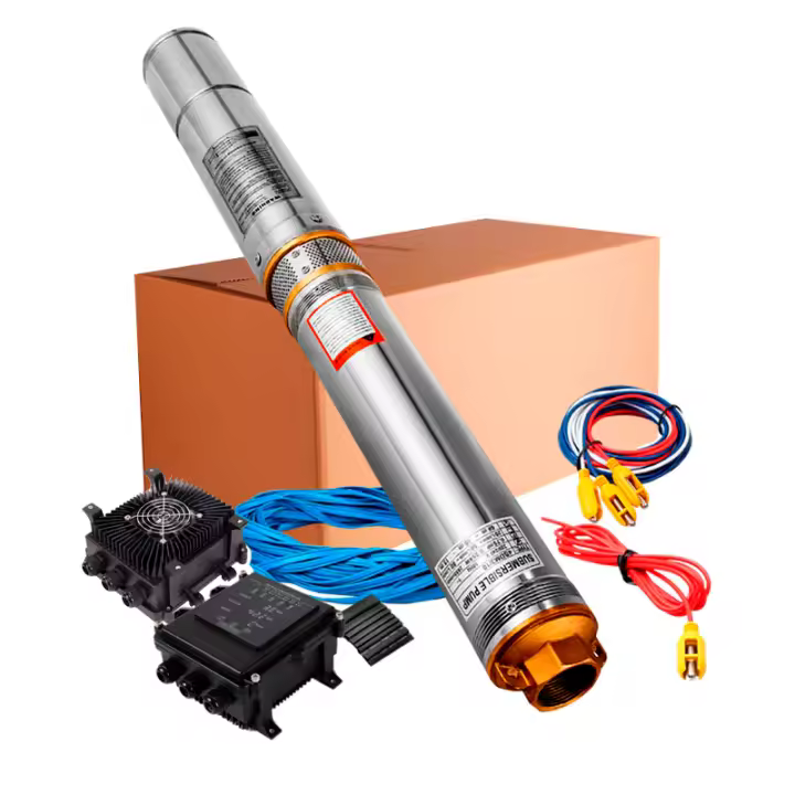 Plusenergy - Bomba de agua Solar Sumergible 3SSH 1.6/400/80 - 1