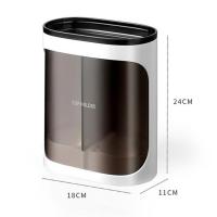 Soporte Automático Para Tazas De Papel Organizador De Almacenamiento De Tazas De Papel Soporte De Dispensador De Agua Estante De Almacenamiento De Tazas De Plástico Montado En La Pared - details 12