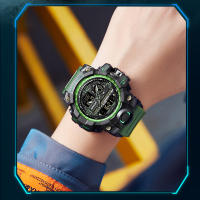 Reloj Deportivo De Estilo Militar G-Serie SANDA Para Hombres Resistente Al Choque Y Al Agua Con Pantalla Analógica Y Digital Relogios Electrónicos Para Hombre - details 17