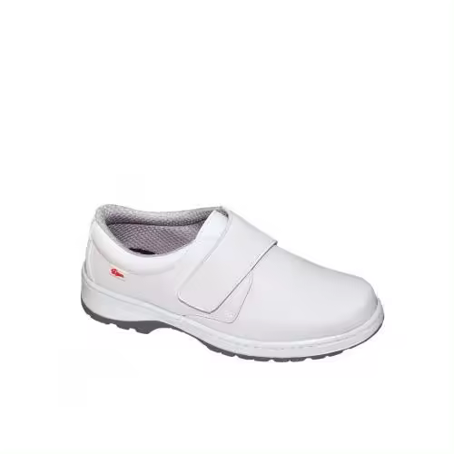 Zapato de Trabajo DIAN Milan Velcro - Piel Lorica Lavable - Suela Antibacterias - 1
