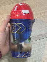Botella Cantimplora de agua infantil Sonic 500ml | Cantimplora para niños con correa - details 1