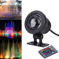 Lámpara De Foco LED RGB Impermeable Para Piscina Acuario Jardín Exterior 12V 110V 220V 15W Bombilla De Iluminación Subacuática Contemporánea ABS - details 12