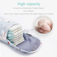 Bolsa De Pañales Impermeable Para Mamá Y Bebé Organizador De Viaje Con Compartment Para Agua Y Secos Bolsa De Almacenamiento Para Carrito De Paseo - details 2