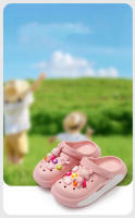 Clogs Ligeros Y Transpirables Para Niñas Antideslizantes Para Jardín Interior Exterior Baño Playa Con Diseño De Dibujos Animados - details 8