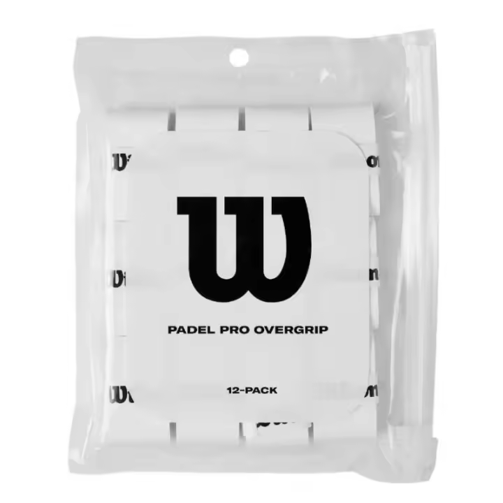 Overgrips Wilson Padel Pro Blíster 12 Unidades Blanco - 1
