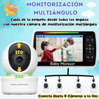 Cámara Vigilancia Bebé con Monitor LCD de 5 Pulgadas - Visión Nocturna - Zoom X2 - Control Temperatura - Audio Bidireccional () - details 3