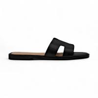 Calzados soraia, Sandalias Planas de Mujer con Punta Cuadrada, Diseño Clásico Tipo Slide, Corte Anatómico en la Empeine, Sandalia Abierta de Verano para Uso Diario, Oficina o Paseo Casual Bohemio Básico Abertura - details 2