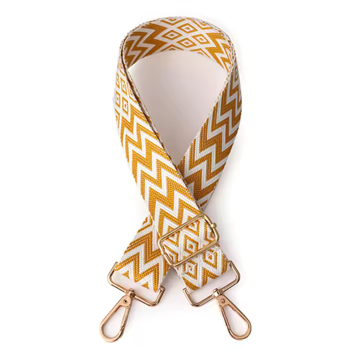Correa De Bandolera Ancha De Nylon Ajustable Para Mujer Accesorio De Bolsos Correa De Reemplazo Suave Correa De Bandolera Correa De Cadena - 1