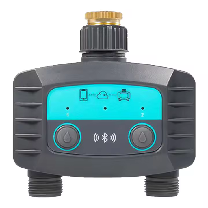 Válvula De Solenoide Inteligente Para Riego De Jardín MUCIAKIE Timer De Agua 2-Maneras Compatible Con WiFi Y Bluetooth Control Remoto Por Teléfono Móvil - 1
